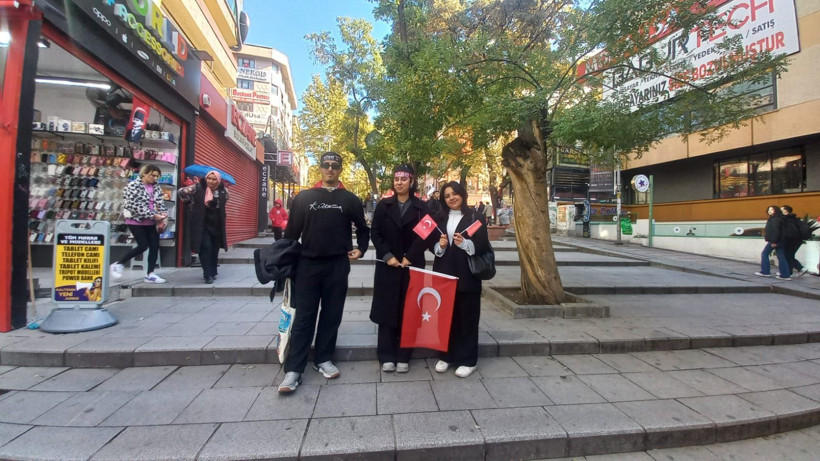 Ankara sokaklarında Cumhuriyet rüzgarı! 102. yıl kutlamalarından renkli kareler - Resim: 6