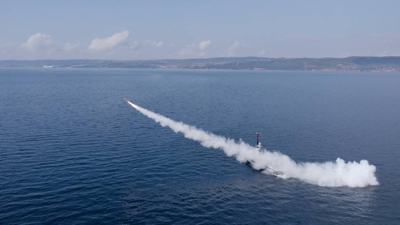 MARLİN SİDA’dan Kuzgun Seyir Füzesi atışı - Resim: 1