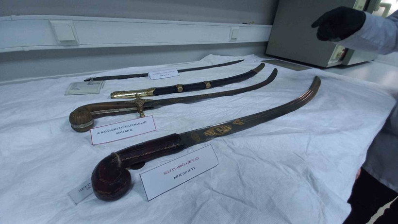 Harbiye Askeri Müzesi'nden tarihi kılıçlara bakım çalışması - Resim: 2
