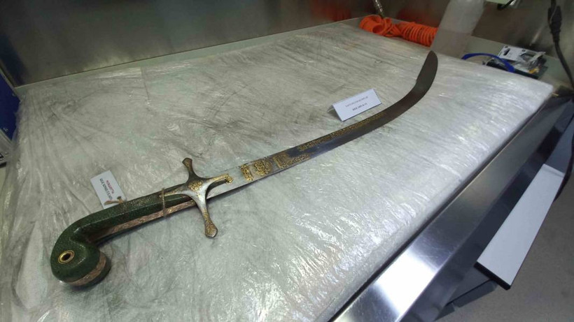 Harbiye Askeri Müzesi'nden tarihi kılıçlara bakım çalışması - Resim: 4