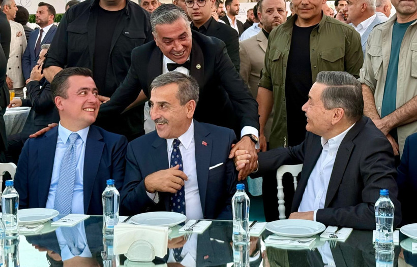 Devlet Bahçeli ve Melih Gökçek'i bir araya getiren Ankara düğünü! MHP'li Alparslan Doğan’ın mutlu günü - Resim: 8