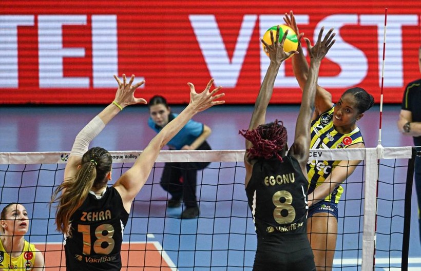 Fenerbahçe Opet - VakıfBank maçından nefes kesen görüntüler - Resim: 4