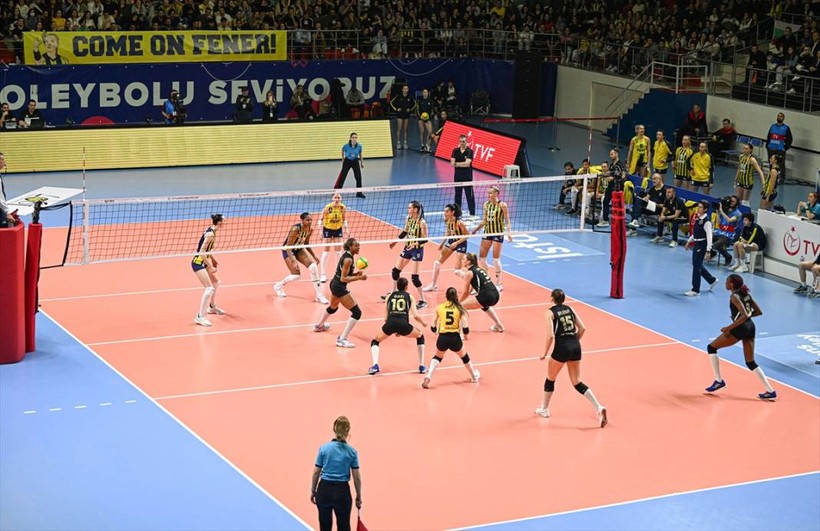 Fenerbahçe Opet - VakıfBank maçından nefes kesen görüntüler - Resim: 1