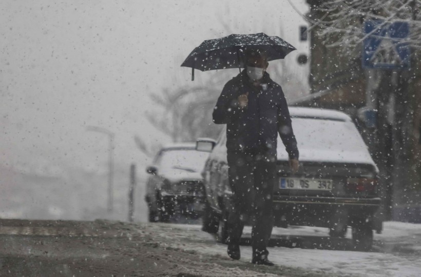Ankara'da kar eşsiz kar manzaraları - Resim: 6