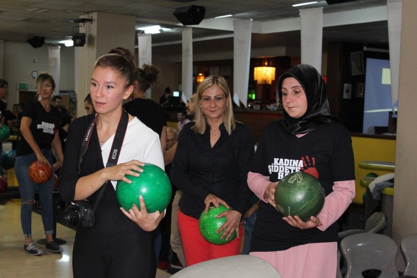 Kadına güç ve moral veren Bowling Turnuvası - Resim: 17