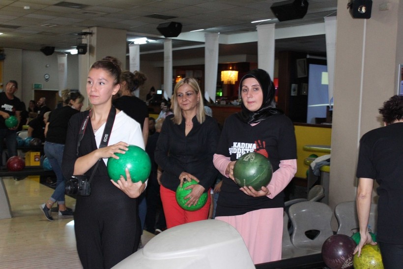 Kadına güç ve moral veren Bowling Turnuvası - Resim: 22