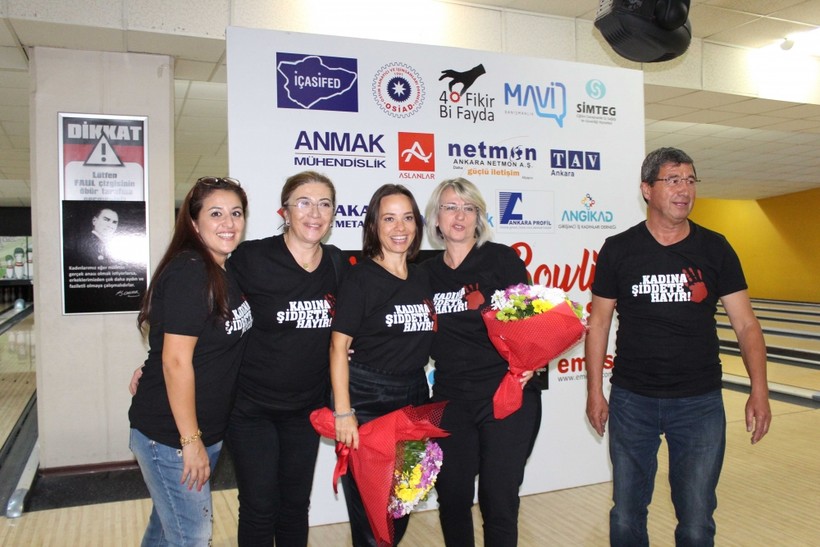 Kadına güç ve moral veren Bowling Turnuvası - Resim: 24