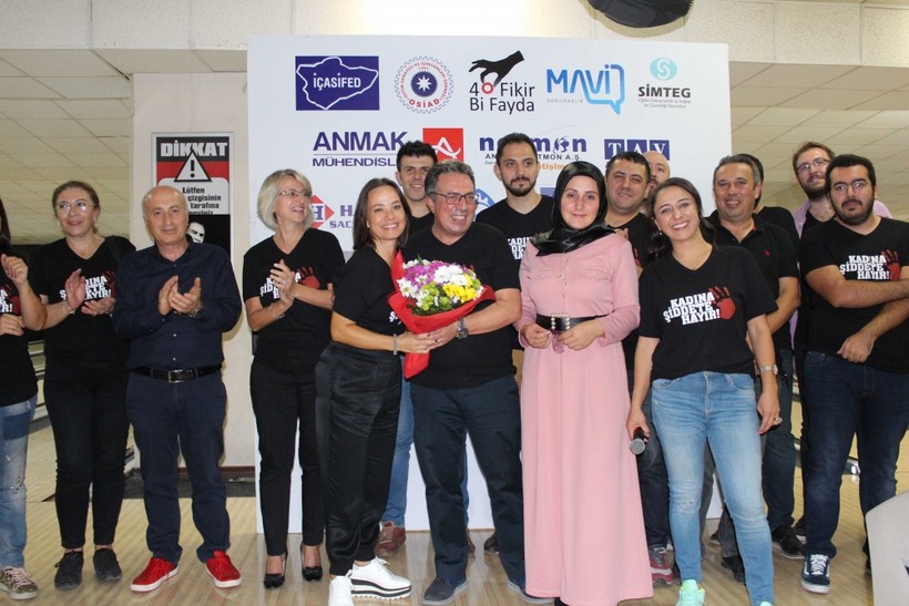 Kadına güç ve moral veren Bowling Turnuvası - Resim: 3