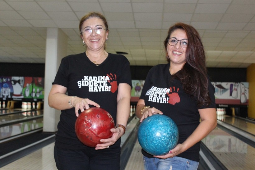 Kadına güç ve moral veren Bowling Turnuvası - Resim: 35