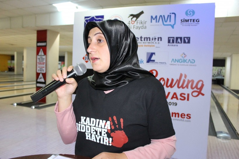 Kadına güç ve moral veren Bowling Turnuvası - Resim: 9