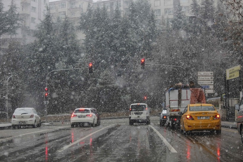 Ankara'da kar eşsiz kar manzaraları - Resim: 15