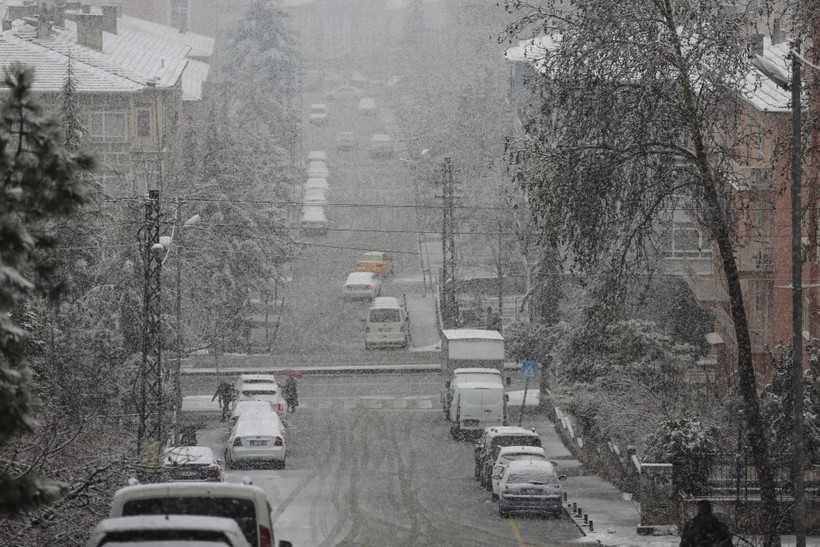 Ankara'da kar eşsiz kar manzaraları - Resim: 17