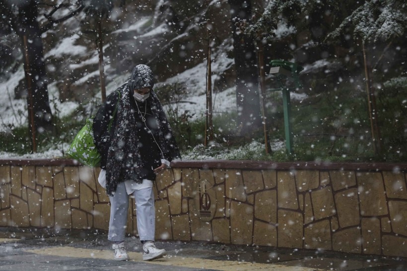 Ankara'da kar eşsiz kar manzaraları - Resim: 8
