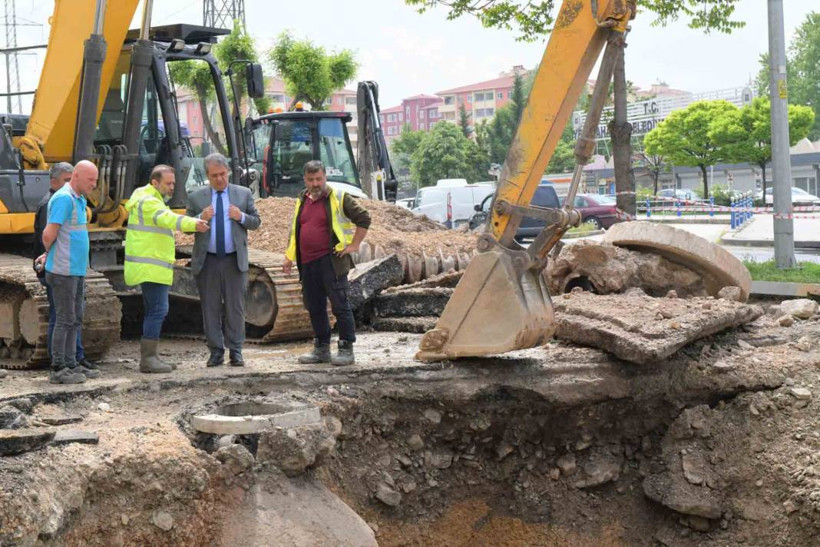 Lalegül Kavşağı’nda yaşanan çökmeye Ankara ASKİ yetişti - Resim: 4
