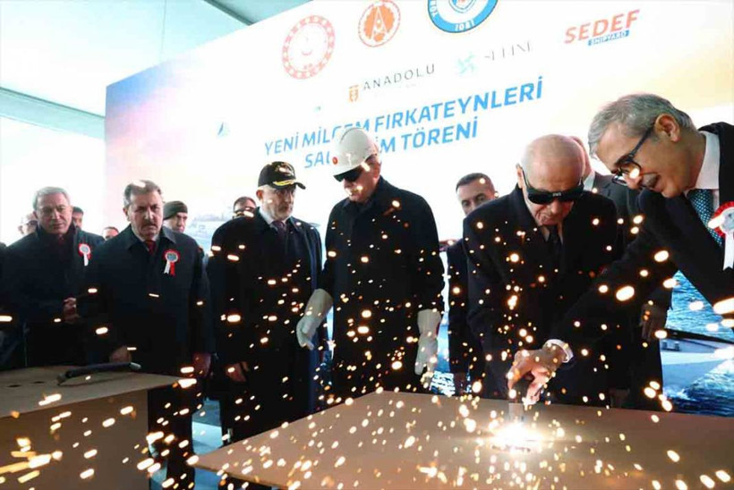 Cumhurbaşkanı Erdoğan TCG Anadolu Gemisi Teslim Töreni'nde konuştu - Resim: 11