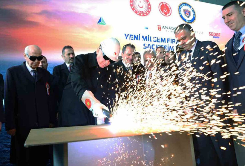 Cumhurbaşkanı Erdoğan TCG Anadolu Gemisi Teslim Töreni'nde konuştu - Resim: 12