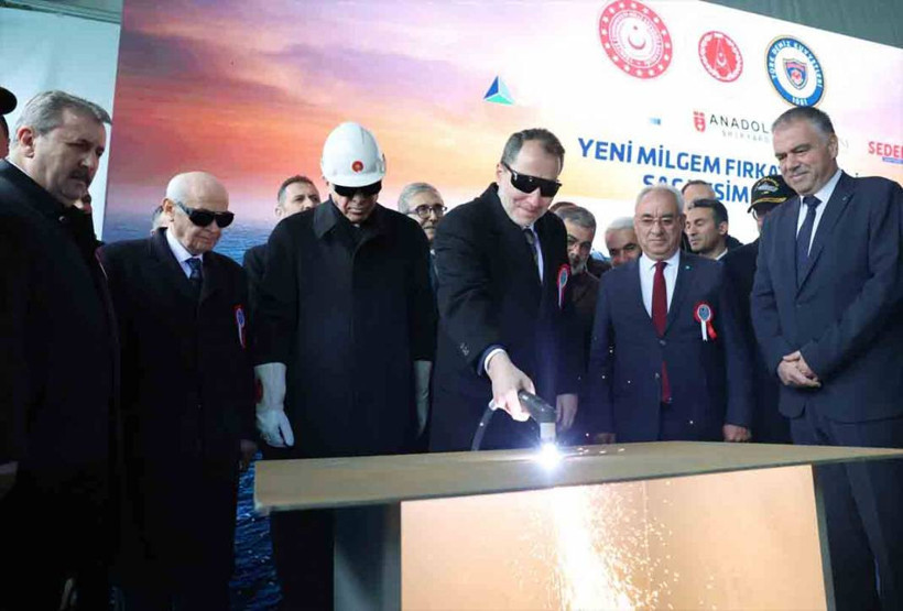 Cumhurbaşkanı Erdoğan TCG Anadolu Gemisi Teslim Töreni'nde konuştu - Resim: 13