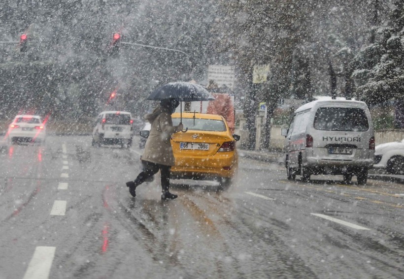 Ankara'da kar eşsiz kar manzaraları - Resim: 5