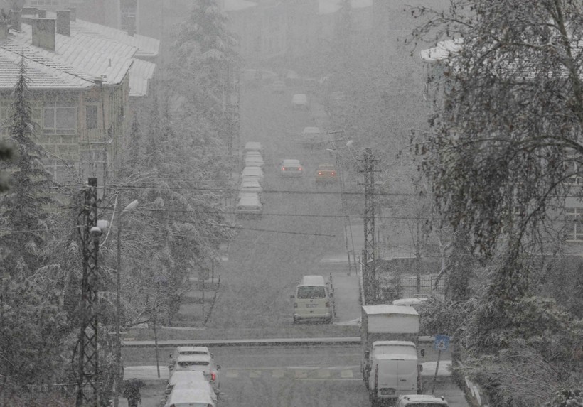 Ankara'da kar eşsiz kar manzaraları - Resim: 10