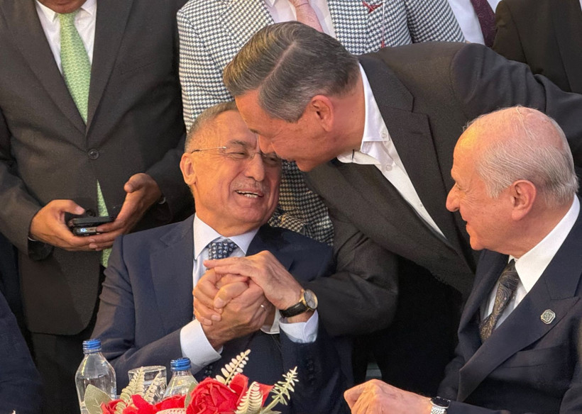 Devlet Bahçeli ve Melih Gökçek'i bir araya getiren Ankara düğünü! MHP'li Alparslan Doğan’ın mutlu günü - Resim: 5
