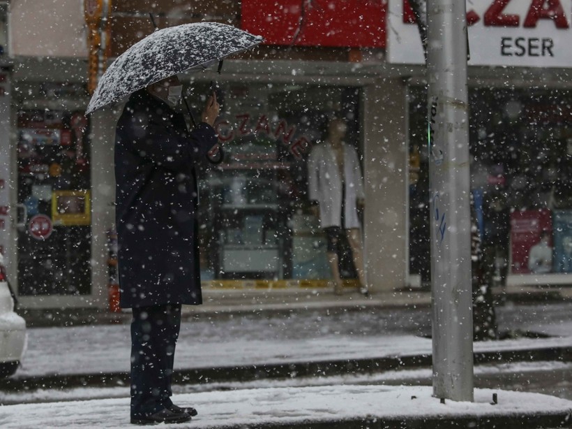 Ankara'da kar eşsiz kar manzaraları - Resim: 7