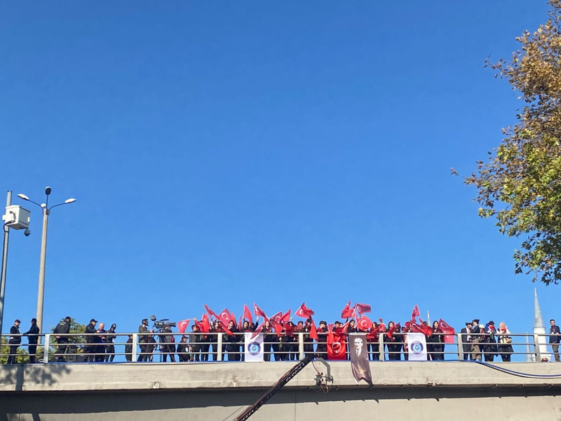 Ankara sokaklarında Cumhuriyet rüzgarı! 102. yıl kutlamalarından renkli kareler - Resim: 17