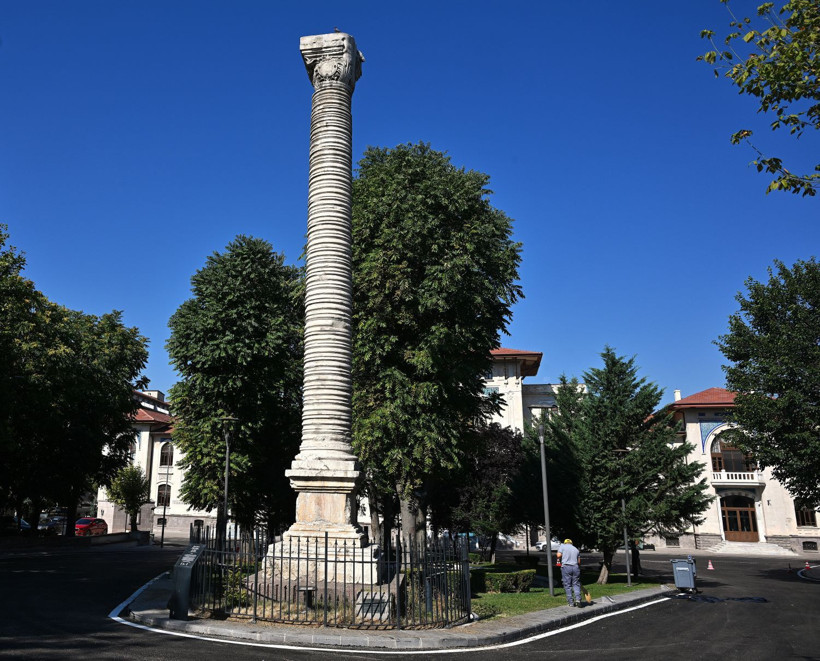 Ulus'taki Julianus Sütunu ve kayıp leylekleri - Resim: 12